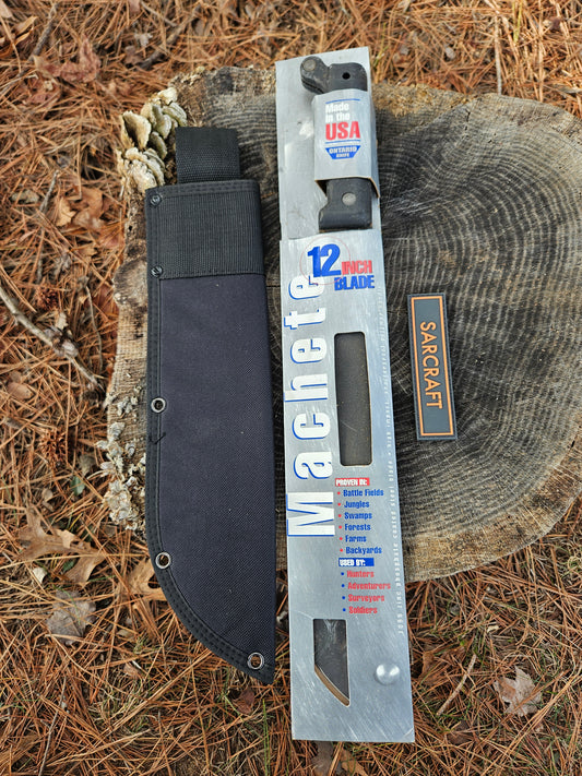 Ontario Camp & Trail Machete + Sheath